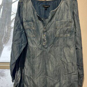 Layne Bryant denium shirt